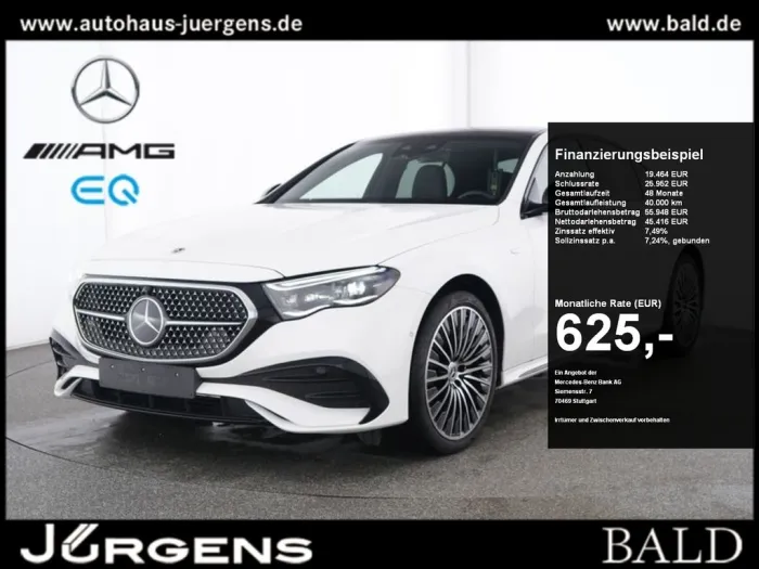 Mercedes-Benz E 400 e 4M AMG-Sport/Super/Pano/Burm/Night/Leder