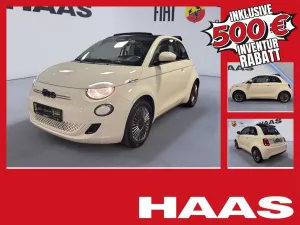 Fiat 500 e Cabrio Kamera, Sitzheizung, Allwetter