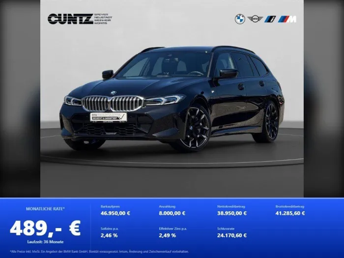 BMW 330i xDrive Touring ab 1,99% eff. / 1.000,- Zube