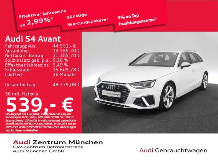 Audi S4 Avant TDI Navi+