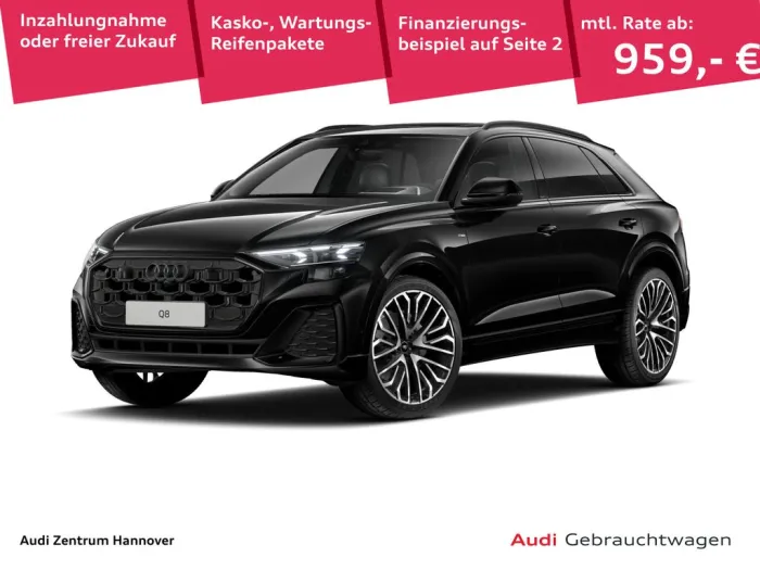 Audi Q8 50 TDI quattro Laser Head-Up Standh Pano B&O 