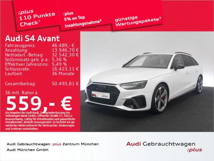 Audi S4 Avant TDI Competition+ Navi+