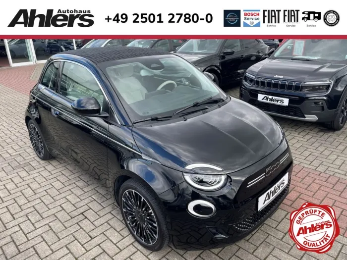 Fiat 500e Cabrio La Prima By Bocelli+NAVI+JBL+LEDER+A