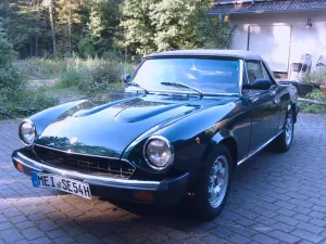 Fiat Spider Europa 2. Hand scheckheft