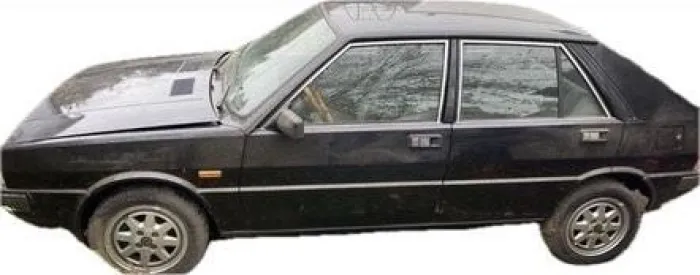 Lancia Delta Oldtimer Alcantara Leder grün...