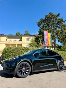 Tesla Model Y Performance Black Logo Edition