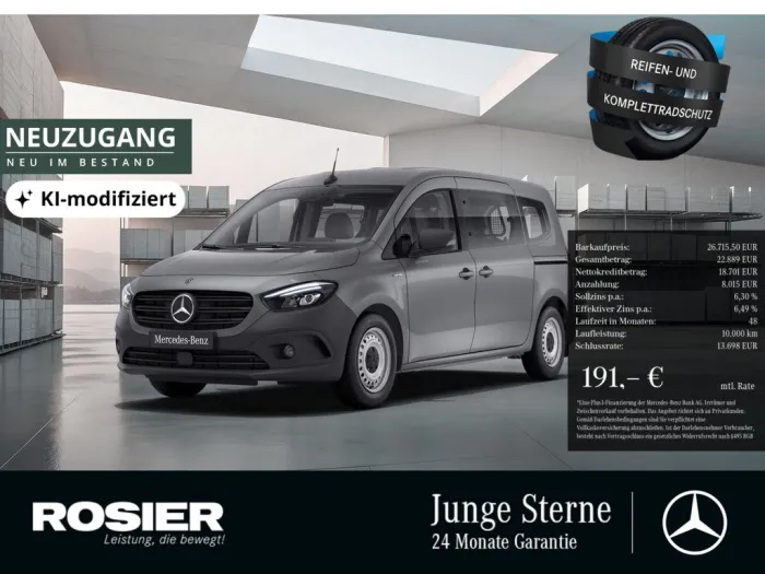 Mercedes-Benz eCitan Mixto Lang STANDHZ. LED NAVI KAMERA KLIMA