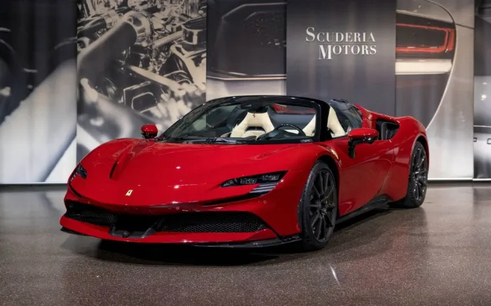 Ferrari SF90 SPIDER - EXTRACAMPIONARIO - CARBON- LIFTING