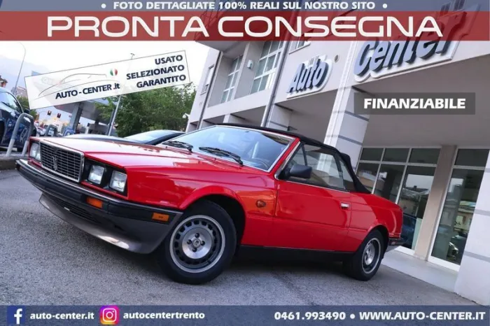 Maserati Biturbo Spyder Zagato 2.5 V6 MANUALE *C