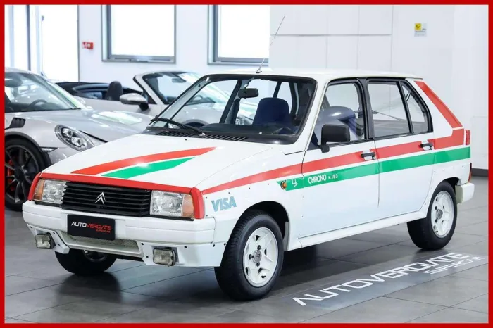 Citroën Visa Chrono ITALIANA - TARGHE ORIGINALI - CONSER