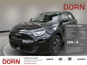 Fiat 600 E Red 54 kWh PDC LED Klimaautomatik