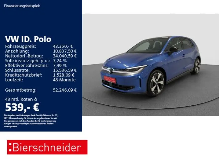 Volkswagen ID. Polo Style 19 AHK PANO NAVI AREA VIEW
