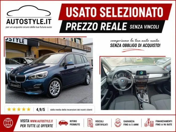 BMW 216 d Gran Tourer 7POSTI Steptronic Business