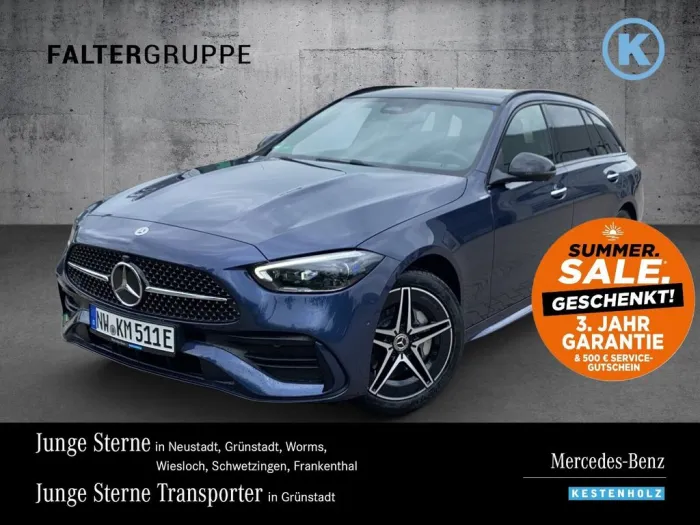 Mercedes-Benz C 300 de T AMG+NIGHT+AHK+DISTRO+PANO+KEYLESS+360