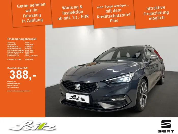 Seat Leon Sportstourer 2.0 TDI FR *BEATS*PANO*MATRIX*