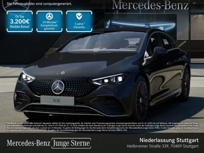 Mercedes-Benz EQE 300 AMG/PREMIUM/PANO/AIRM/AHK/BURM/21