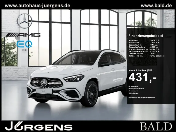 Mercedes-Benz GLA 220 d 4M AMG-Sport/MLB/360/Pano/AHK/Night/20