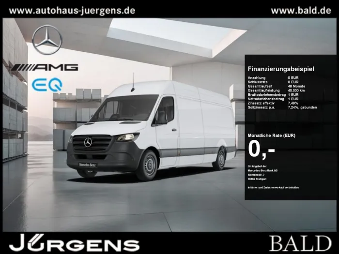 Mercedes-Benz Sprinter 317 Kasten/L3H2/Klima/Kamera/Navi/Holz