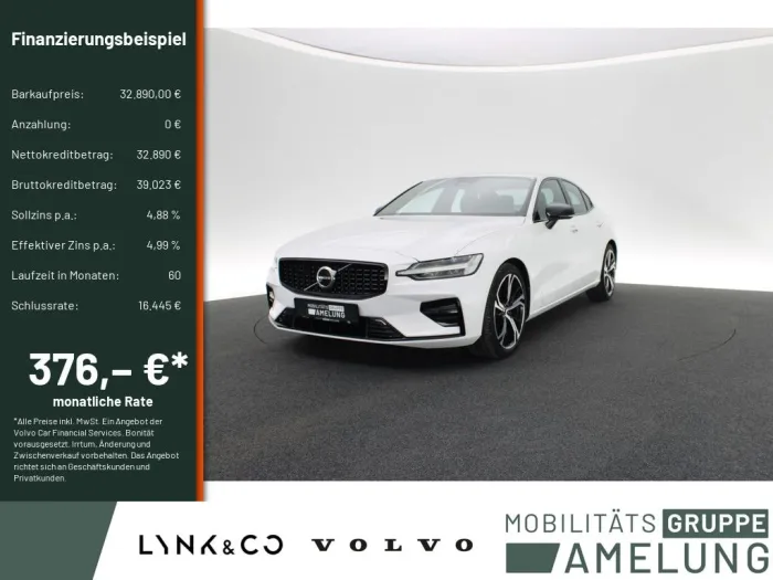 Volvo S60 B4 Plus Dark KLIMA PDC SHZ MEMORY KAMERA LED
