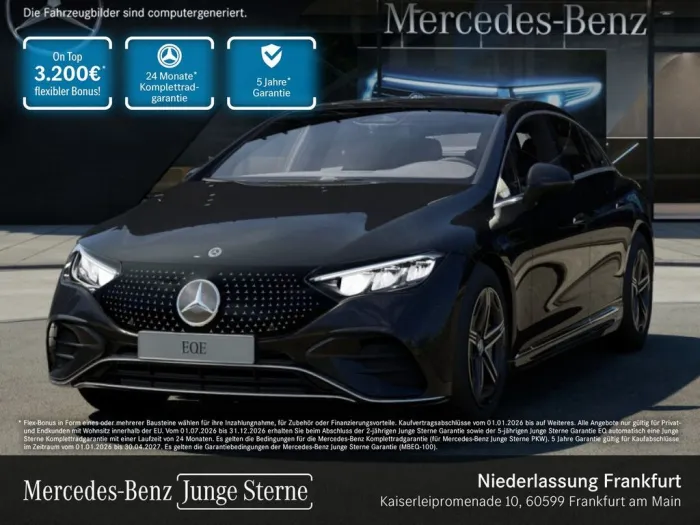 Mercedes-Benz EQE 500 4M AMG 2x/ADV.+/PANO/HYPER/DISTR/330KW!
