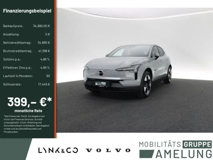 Volvo EX30 Single Extendend Range Core PDC ACC LED