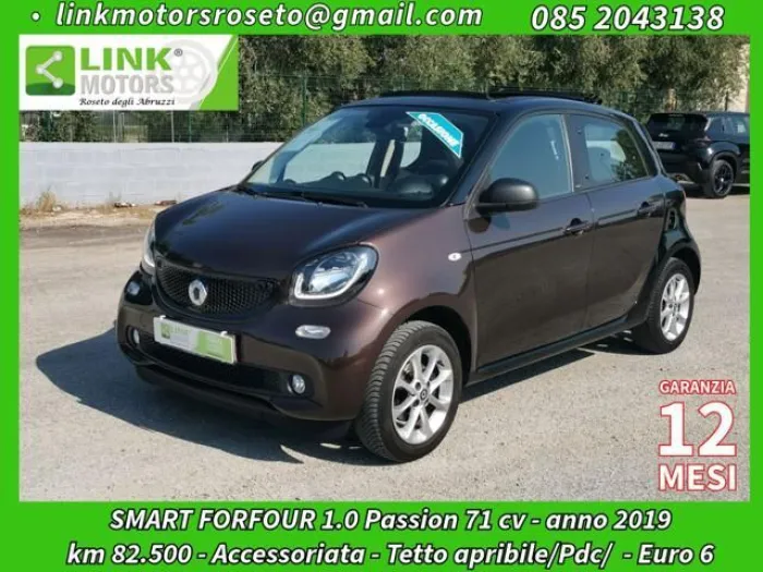 Smart SMART ForFour 70 1.0 Passion / Tetto apribile/Pd