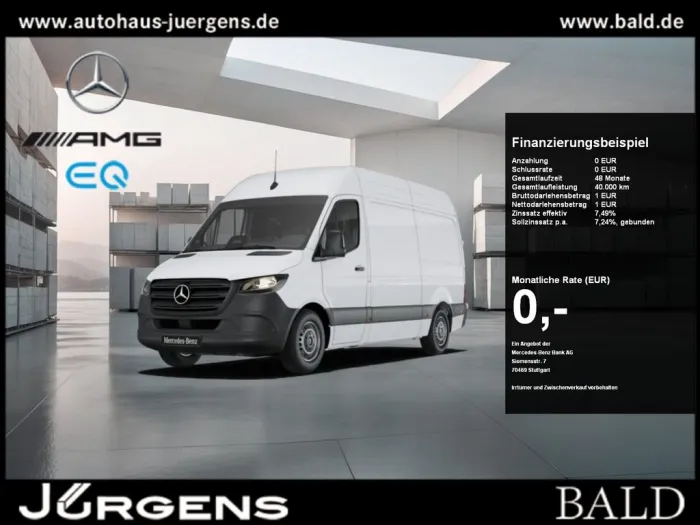 Mercedes-Benz Sprinter 317 Kasten/L2H2/Klima/Kamera/Totw/MBUX