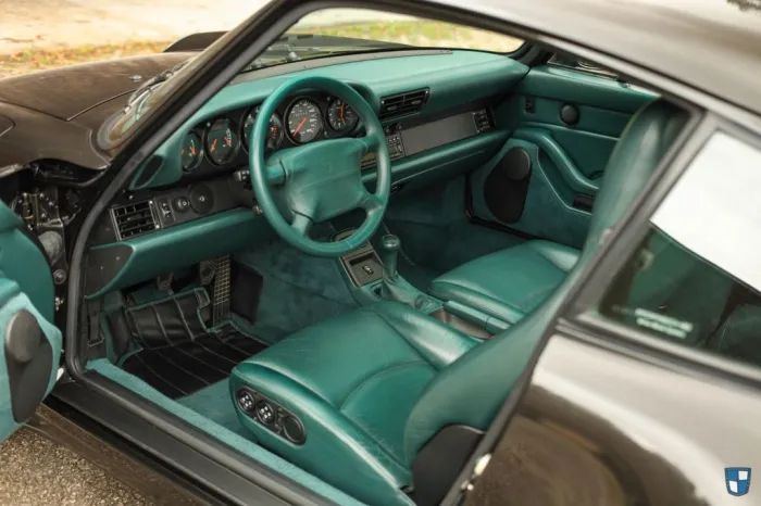 Porsche 993 C2 C00, PresseFz, Cedar Green