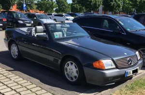 Mercedes-Benz SL 500 R129 V8 Cabrio, HKennzeiche