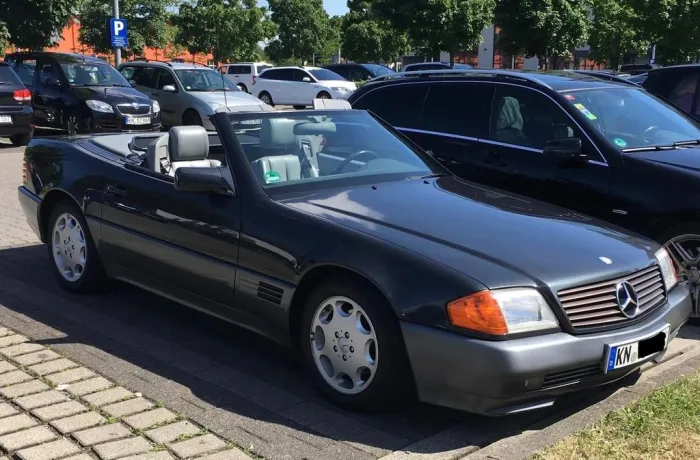 Mercedes-Benz SL 500 R129 V8 Cabrio, HKennzeiche