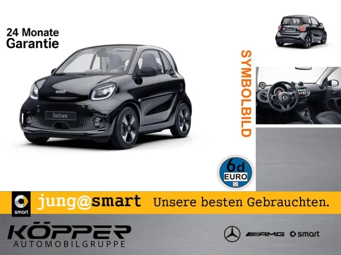 Smart ForTwo EQ EXCLUSIVE Black LAST ONE Kamera
