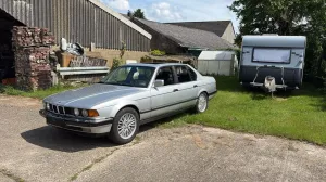 BMW e32 730i - Motorrad tauschen