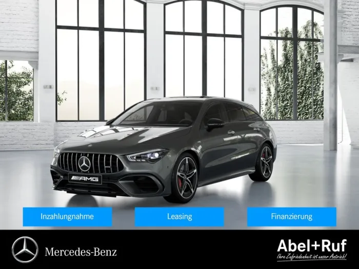 Mercedes-Benz AMG CLA 45 S SB Pano+MULTI+DISTRONIC+Burm+Memory