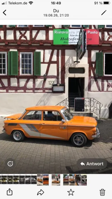 NSU TT 1300 ccm 110 PS, Friedel Münch Museum, Top..!
