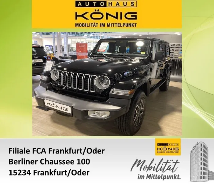 Jeep Wrangler MY24 Sahara 2.0l T-GDI 270 PS 4x4