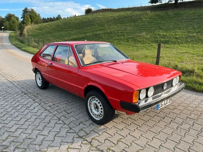Volkswagen Vw scirocco 1 1977 1,6 Marsrot H Kennzeichen