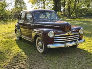 Ford Deluxe Oldtimer US Car French Flathea...