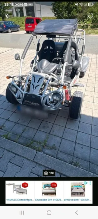 Volkswagen buggy 250ccm mit tüv