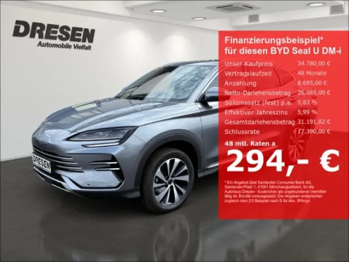 BYD Seal U DM-i BOOST elektr. Heckklappe/Panorama/Si