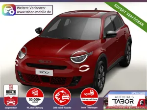 Fiat 600 Hybrid SHZ Keyl Nav Kam 2xPDC LED UVP-35%*