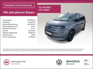 Volkswagen T7 Multivan 2.0 TDI Style lang LÜ, AHK, Navi, St