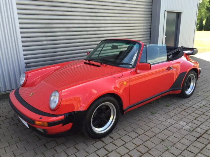 Porsche 911 / 930 Turbo Cabrio / 1. Hand / ERST 27894 km