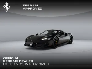 Ferrari 296 GTS >All Black-Giallo Details*LEDs*LIFT<