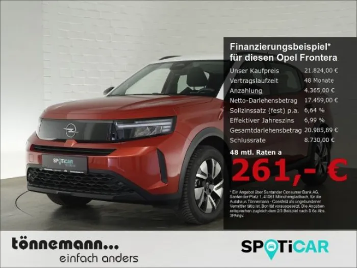 Opel Frontera C HYBRD EDITION eDCT+NAVI+RÜCKFAHRKAMER