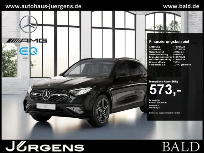 Mercedes-Benz GLC 300 de 4MATIC mit EQ Hybrid Technologie Pano