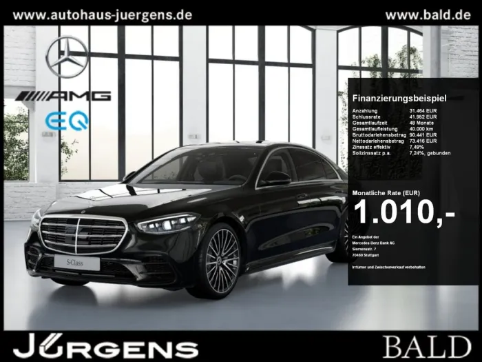 Mercedes-Benz S 450 d 4MATIC Limousine AMG-Sport+Burm+Pano+MLB