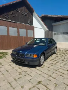 BMW e36 316i Compact TÜV 09/27 8Fach Schec...