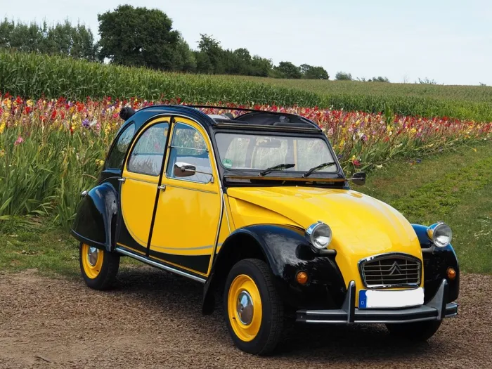 Citroën 2 CV ehemalig BVB Meisterente TOP restauriert