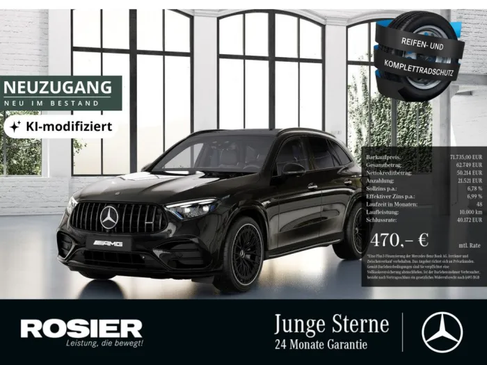 Mercedes-Benz GLC 43 AMG 4M Premium+ Design+ NIGHT ACC PANO BT