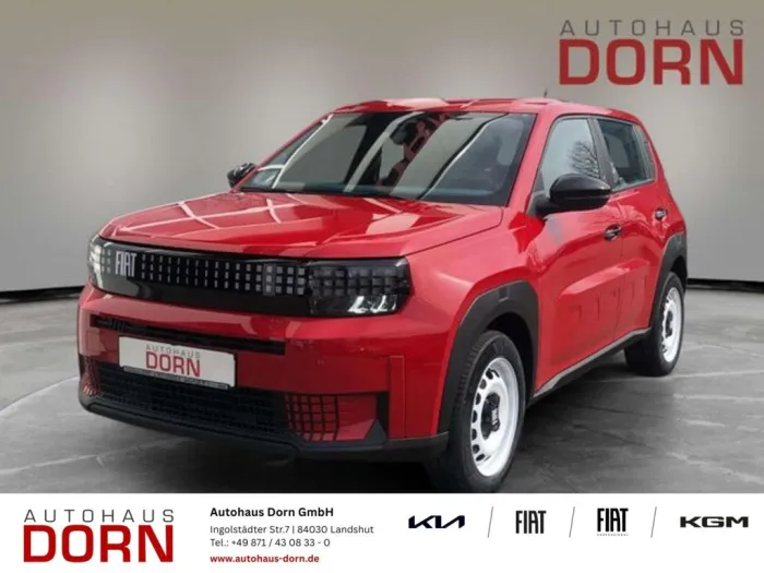 Fiat Panda Elektro Grande Red DAB LED-Scheinwerfer uv